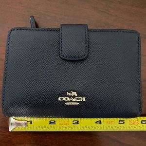 Coach Nave Blue Wallet